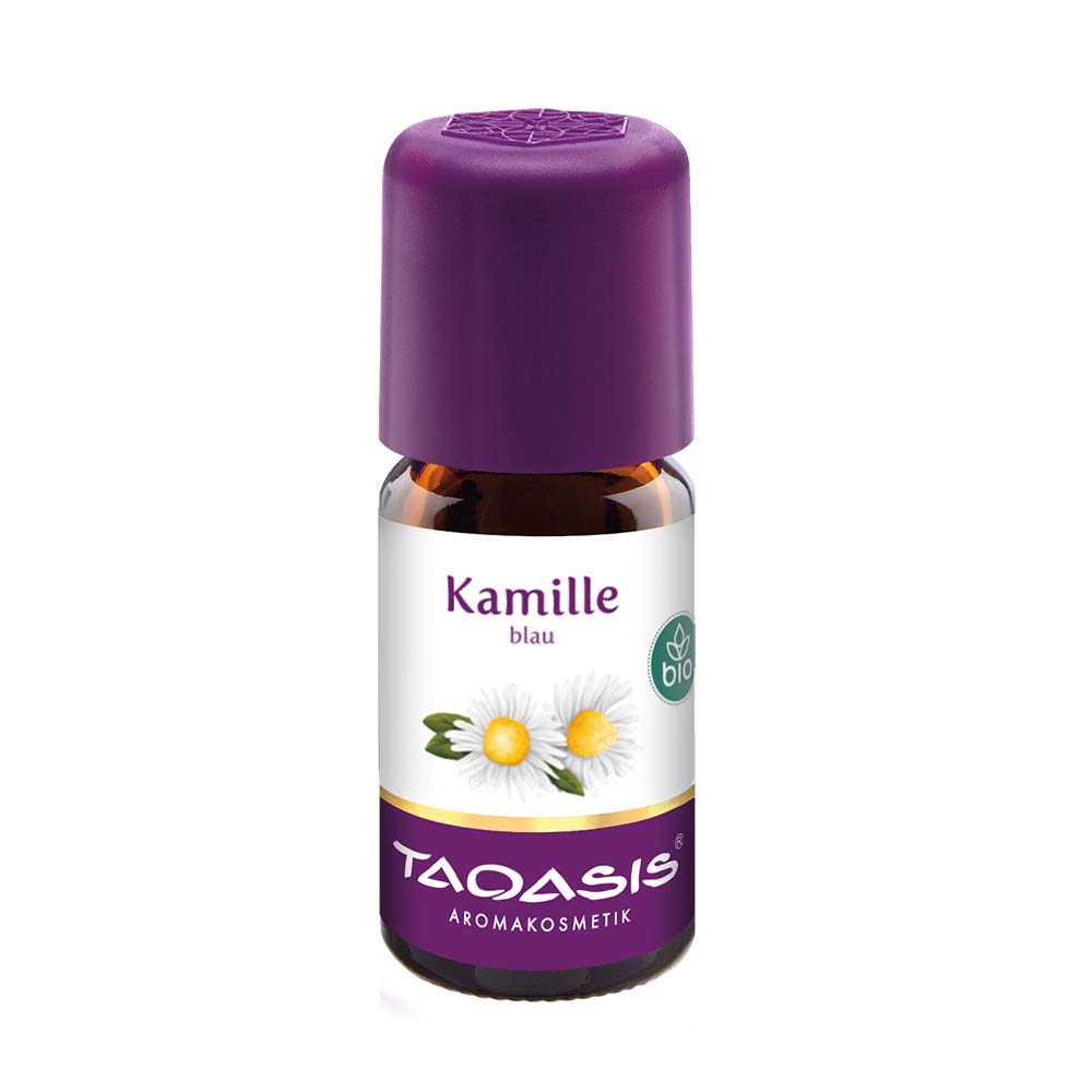 Rumianek Niebieski (Kamille blau) BIO, 5 ml, Matricaria chamomilla - Egipt, 100% naturalny olejek eteryczny, Taoasis